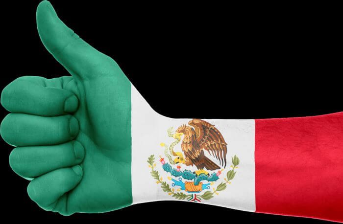 destino mexico bandera